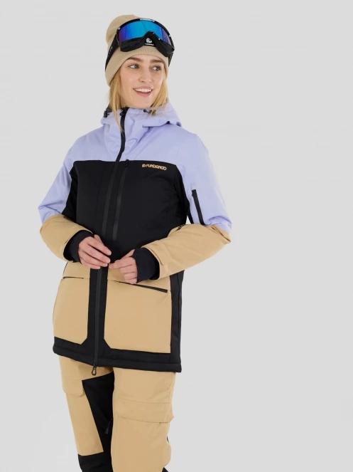 Fundango Poplar II ECO Jacket damski kurtka narciarska fiolet 6