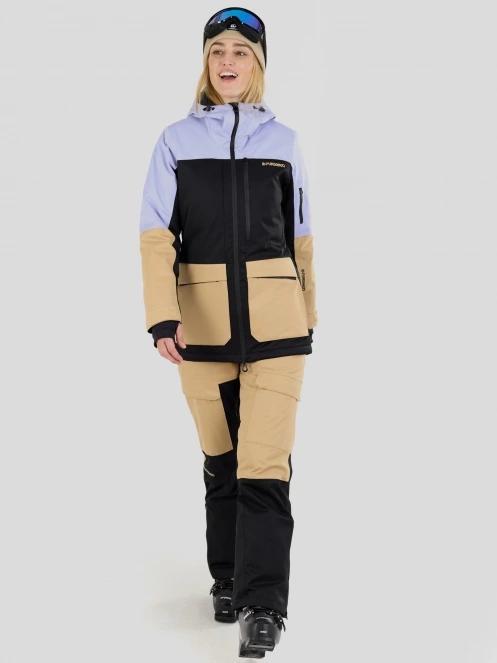 Fundango Poplar II ECO Jacket damski kurtka narciarska fiolet 7