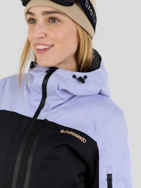 Fundango Poplar II ECO Jacket damski kurtka narciarska fiolet 9