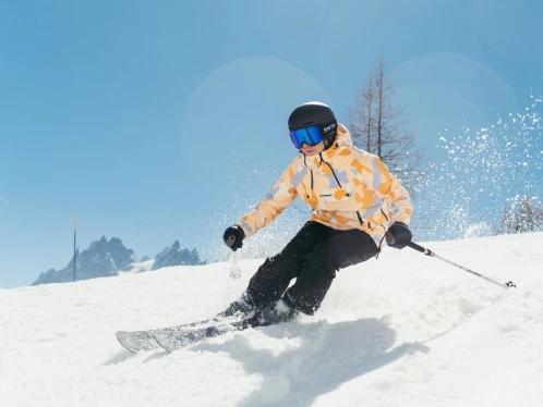 Fundango Fayette ECO Anorak damski kurtka narciarska żółty 11