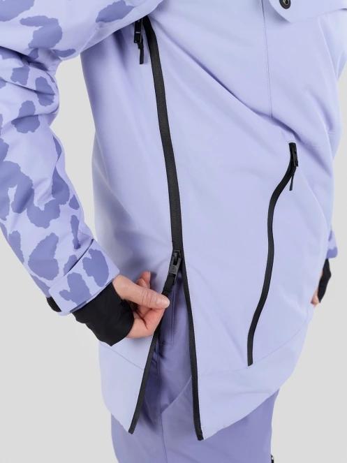 Fundango Fayette ECO Anorak damski kurtka narciarska fiolet 10
