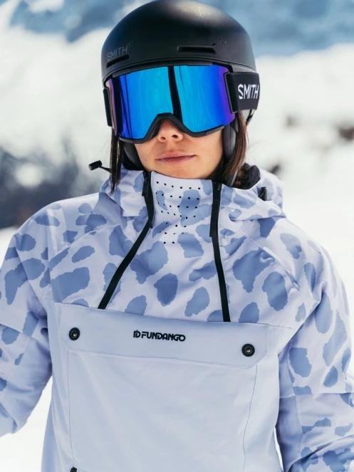 Fundango Fayette ECO Anorak damski kurtka narciarska fiolet 12