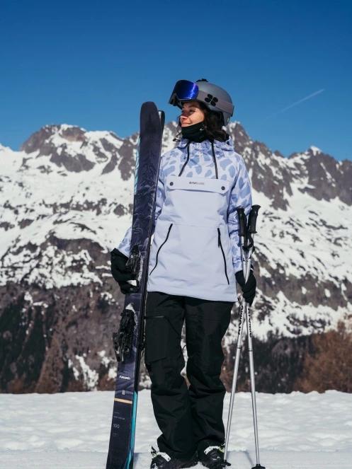 Fundango Fayette ECO Anorak damski kurtka narciarska fiolet 14