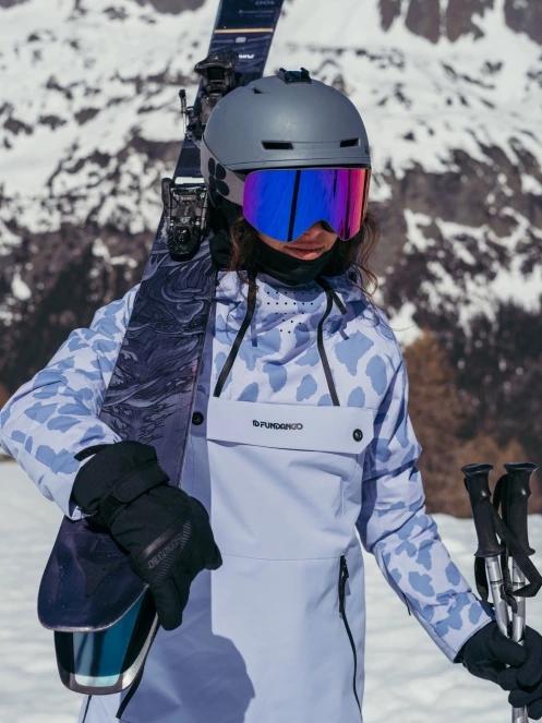 Fundango Fayette ECO Anorak damski kurtka narciarska fiolet 15