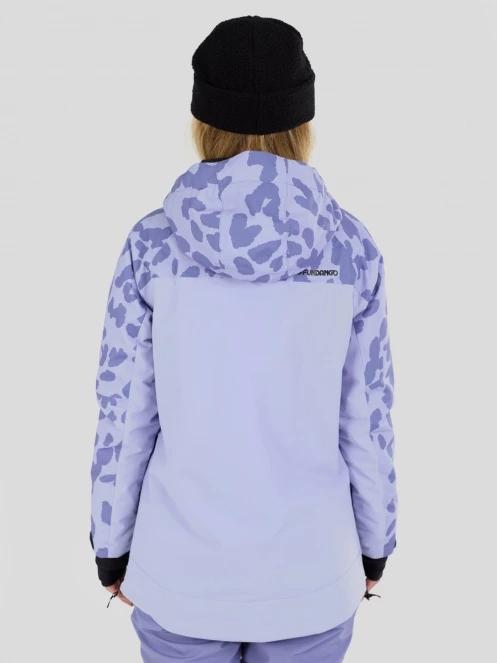 Fundango Fayette ECO Anorak damski kurtka narciarska fiolet 3