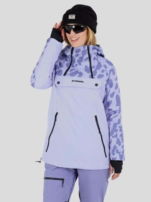 Fundango Fayette ECO Anorak damski kurtka narciarska fiolet 5