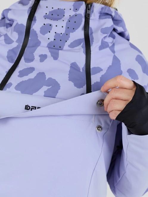 Fundango Fayette ECO Anorak damski kurtka narciarska fiolet 7