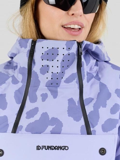 Fundango Fayette ECO Anorak damski kurtka narciarska fiolet 8