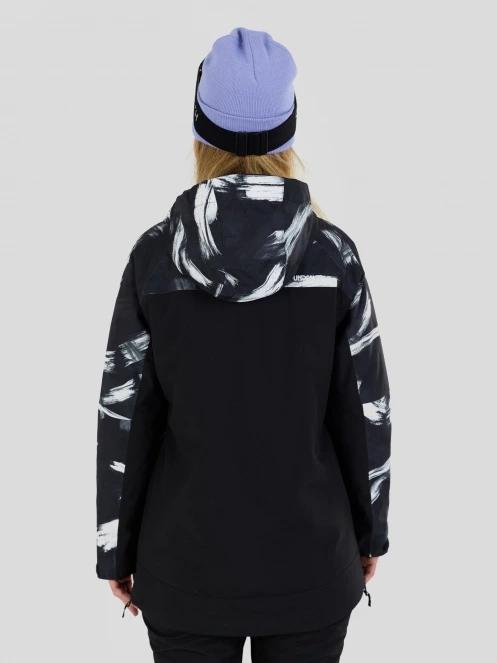 Fundango Fayette ECO Anorak damski kurtka narciarska czarny 3