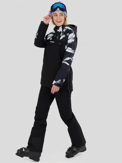 Fundango Fayette ECO Anorak damski kurtka narciarska czarny 4
