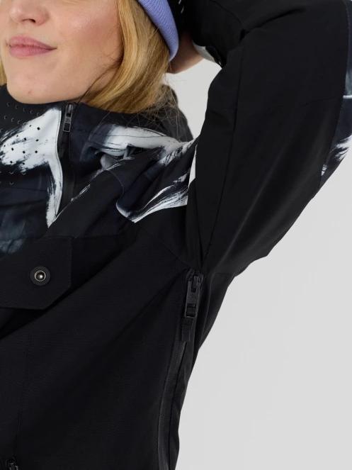 Fundango Fayette ECO Anorak damski kurtka narciarska czarny 10
