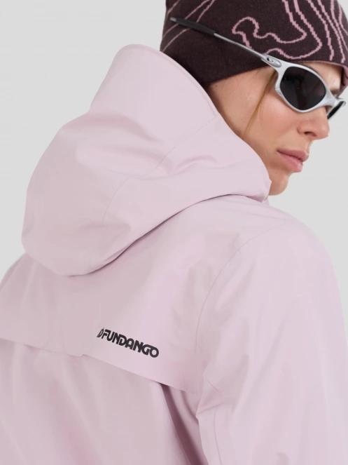 Fundango Nankin ECO 3L Jacket damski kurtka przeciwdeszczowa różowy 11