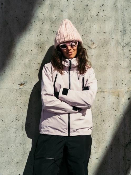 Fundango Nankin ECO 3L Jacket damski kurtka przeciwdeszczowa różowy 15