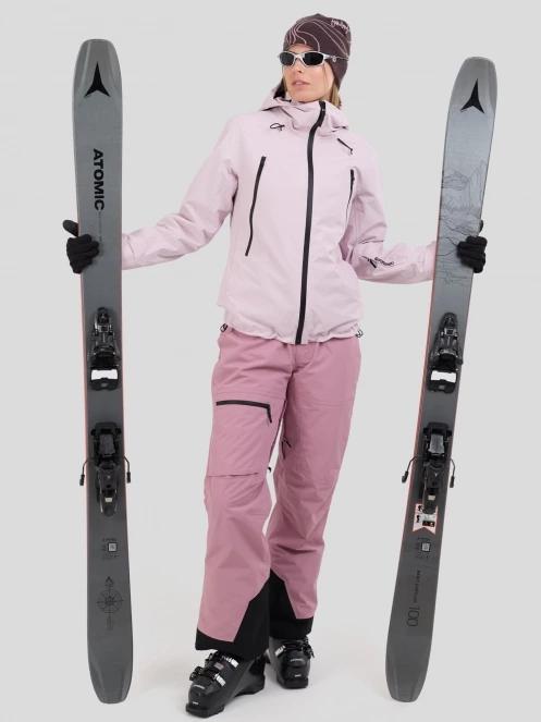 Fundango Nankin ECO 3L Jacket damski kurtka przeciwdeszczowa różowy 4