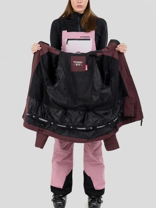 Fundango Nankin ECO 3L Jacket damski kurtka przeciwdeszczowa fiolet 5