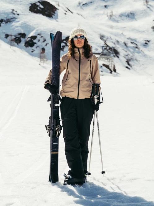 Fundango Nankin ECO 3L Jacket damski kurtka przeciwdeszczowa piasek 15
