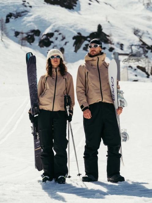 Fundango Nankin ECO 3L Jacket damski kurtka przeciwdeszczowa piasek 17