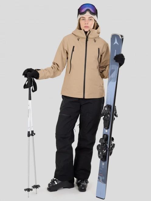 Fundango Nankin ECO 3L Jacket damski kurtka przeciwdeszczowa piasek 4
