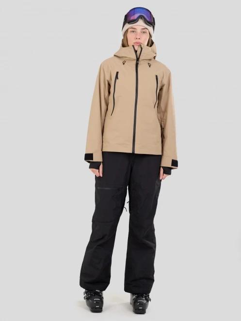 Fundango Nankin ECO 3L Jacket damski kurtka przeciwdeszczowa piasek 6