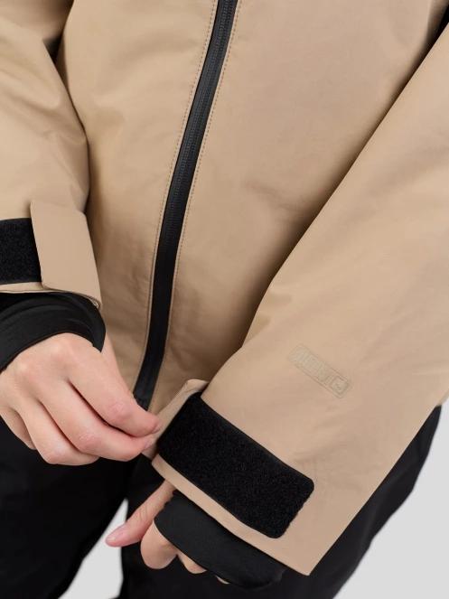 Fundango Nankin ECO 3L Jacket damski kurtka przeciwdeszczowa piasek 8