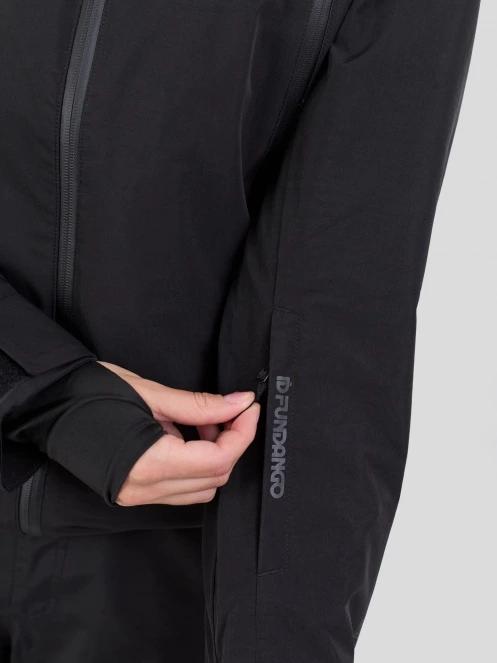 Fundango Nankin ECO 3L Jacket damski kurtka przeciwdeszczowa czarny 11