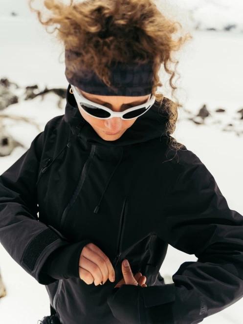 Fundango Nankin ECO 3L Jacket damski kurtka przeciwdeszczowa czarny 13