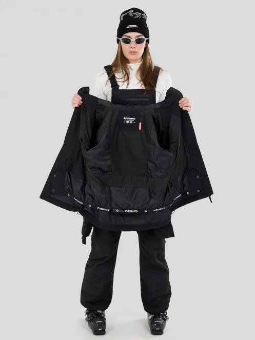 Fundango Nankin ECO 3L Jacket damski kurtka przeciwdeszczowa czarny 5