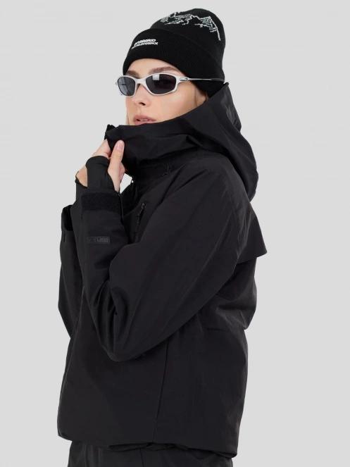 Fundango Nankin ECO 3L Jacket damski kurtka przeciwdeszczowa czarny 7