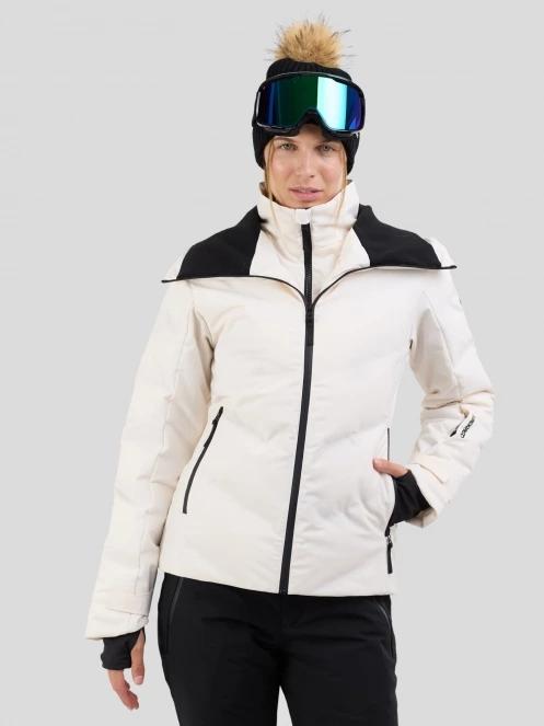 Fundango Moira Padded Jacket damski pikowana kurtka narciarska piasek 2
