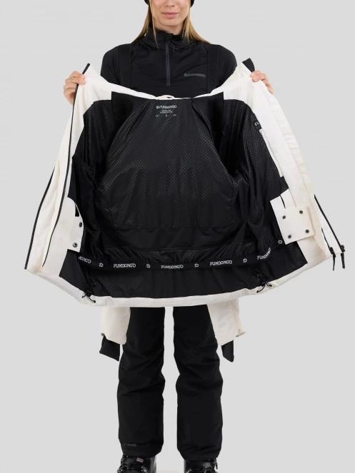 Fundango Moira Padded Jacket damski pikowana kurtka narciarska piasek 5