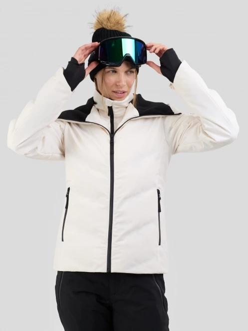 Fundango Moira Padded Jacket damski pikowana kurtka narciarska piasek 6