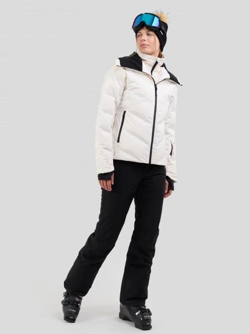Fundango Moira Padded Jacket damski pikowana kurtka narciarska piasek 7