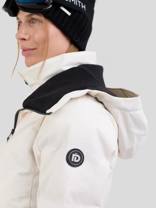 Fundango Moira Padded Jacket damski pikowana kurtka narciarska piasek 8