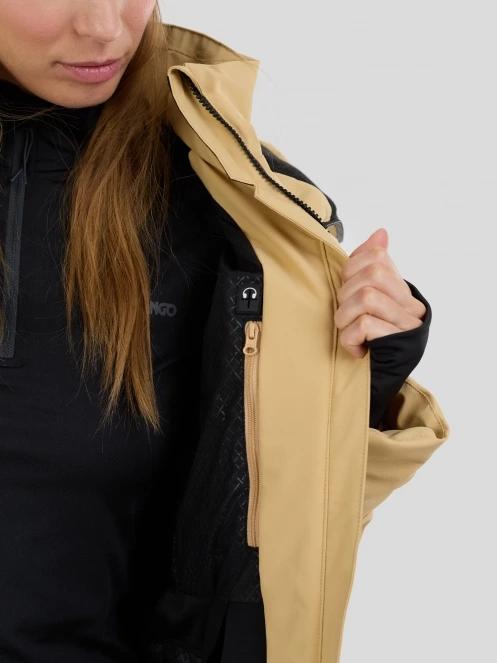 Fundango Moira Padded Jacket damski pikowana kurtka narciarska piasek 7