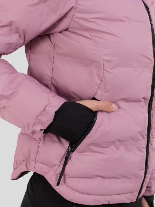Fundango Rodney Padded Jacket damski pikowana kurtka narciarska różowy 8