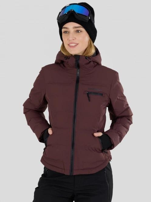 Fundango Rodney Padded Jacket damski pikowana kurtka narciarska fiolet 7