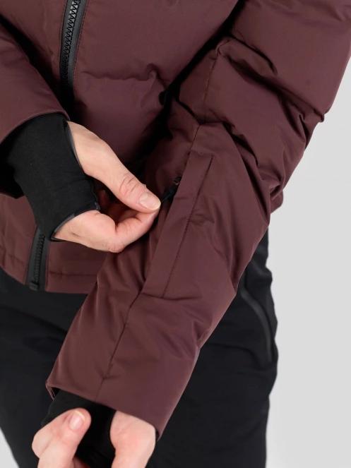 Fundango Rodney Padded Jacket damski pikowana kurtka narciarska fiolet 8