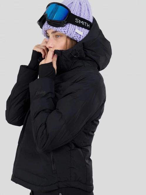 Fundango Rodney Padded Jacket damski pikowana kurtka narciarska czarny 7