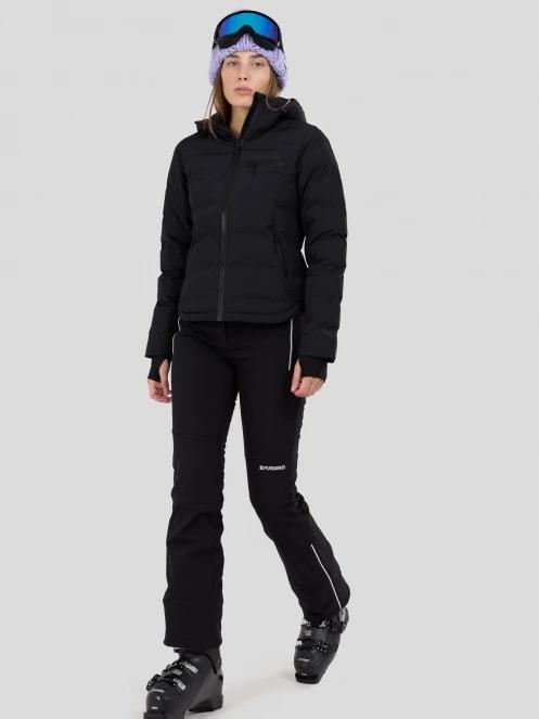 Fundango Rodney Padded Jacket damski pikowana kurtka narciarska czarny 8
