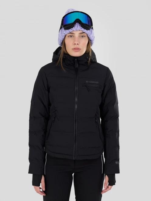 Fundango Rodney Padded Jacket damski pikowana kurtka narciarska czarny 2