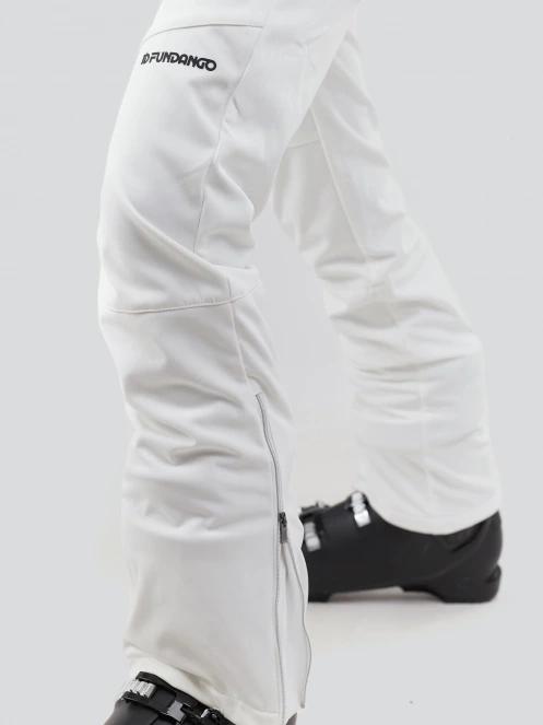 Fundango Galena Pants damski spodnie narciarskie biały 7