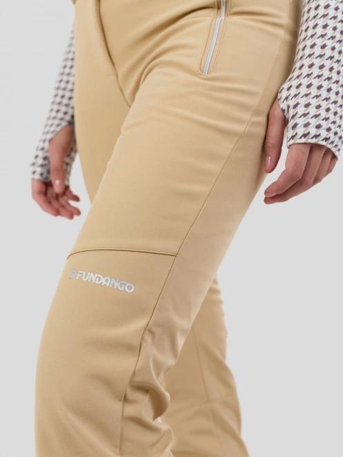 Fundango Galena Pants damski spodnie narciarskie piasek 9