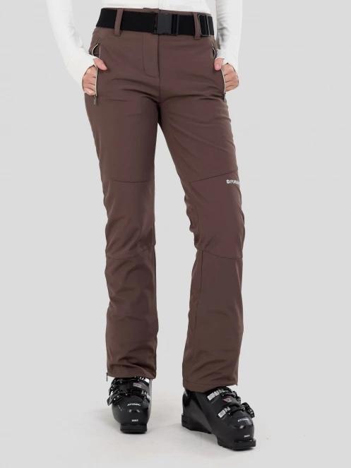 Fundango Galena Pants damski spodnie narciarskie brąz 3