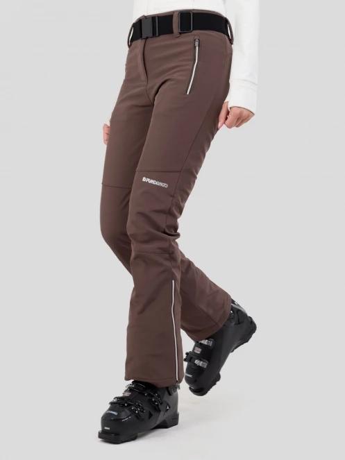 Fundango Galena Pants damski spodnie narciarskie brąz 6