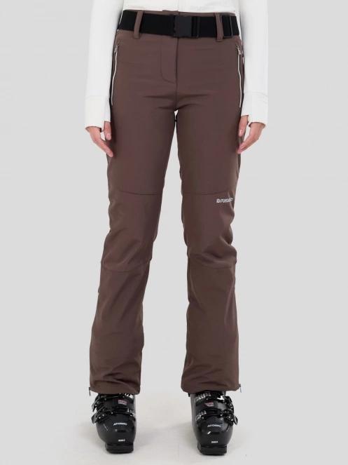 Fundango Galena Pants damski spodnie narciarskie brąz 2