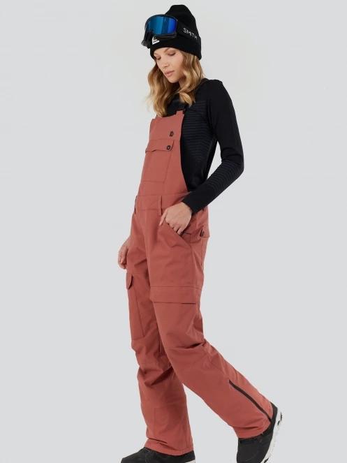 Fundango Sakura ECO Bib Pants damski spodnie narciarskie różowy 5