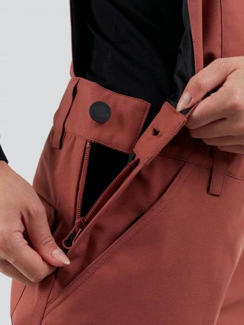 Fundango Sakura ECO Bib Pants damski spodnie narciarskie różowy 9