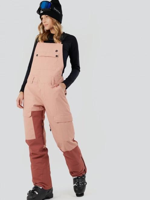 Fundango Sakura ECO Bib Pants damski spodnie narciarskie różowy 5