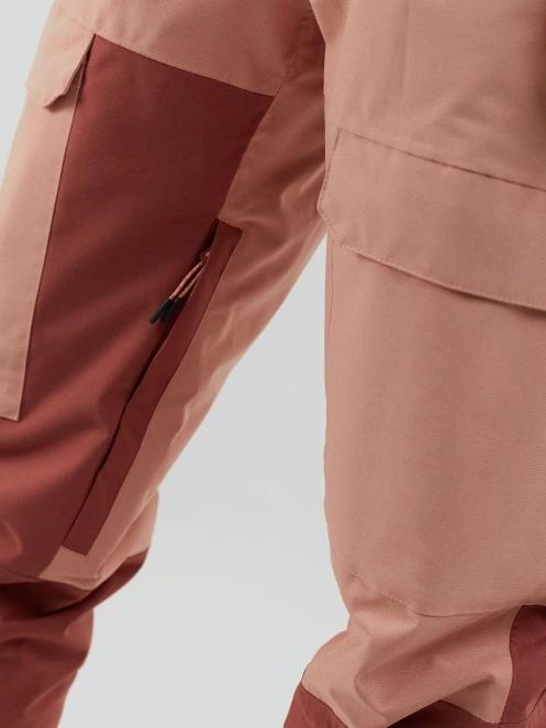 Fundango Sakura ECO Bib Pants damski spodnie narciarskie różowy 9