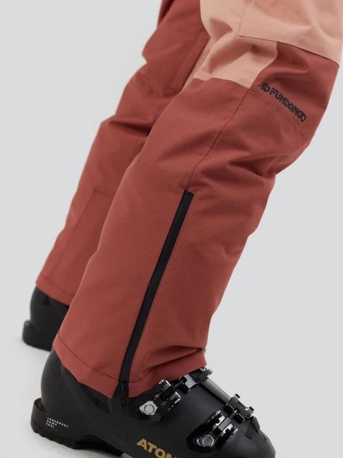 Fundango Sakura ECO Bib Pants damski spodnie narciarskie różowy 10